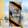 Renault Customize Text Beach Towel Quick-Dry Soft Microfiber Suitable for Sports Travel Swimming Yoga Bathroom Beach And Pool