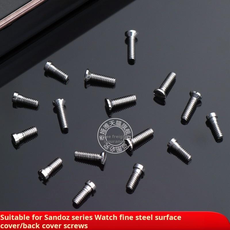Pro hodinky Cartier Santos 100 Muži Ženy Šroub Kryt ciferníku Spodní kryt Šroub Šroub z nerezové oceli kovové Příslušenství Bezplatné nástroje