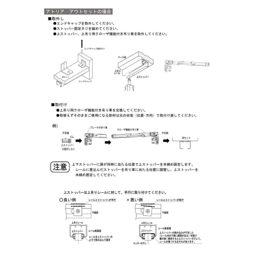 NODA [P711] FDH-10 Interior Sliding Door with Top-Lifting Closer, October 2014 - Present [P711]