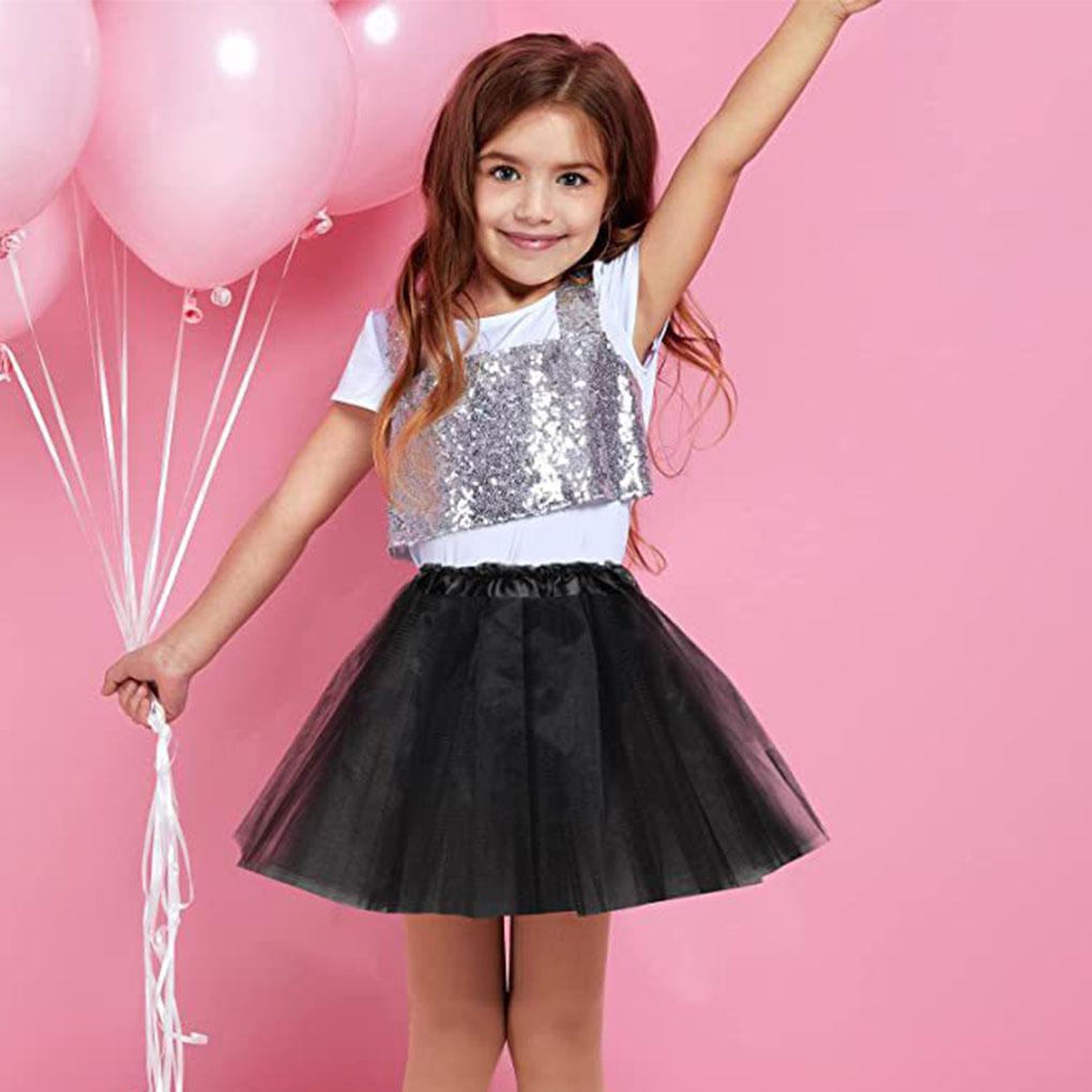Kid Girls Ballet Skirts Durable And Elegant For Dance Performances Elegant And Delicate Nylon