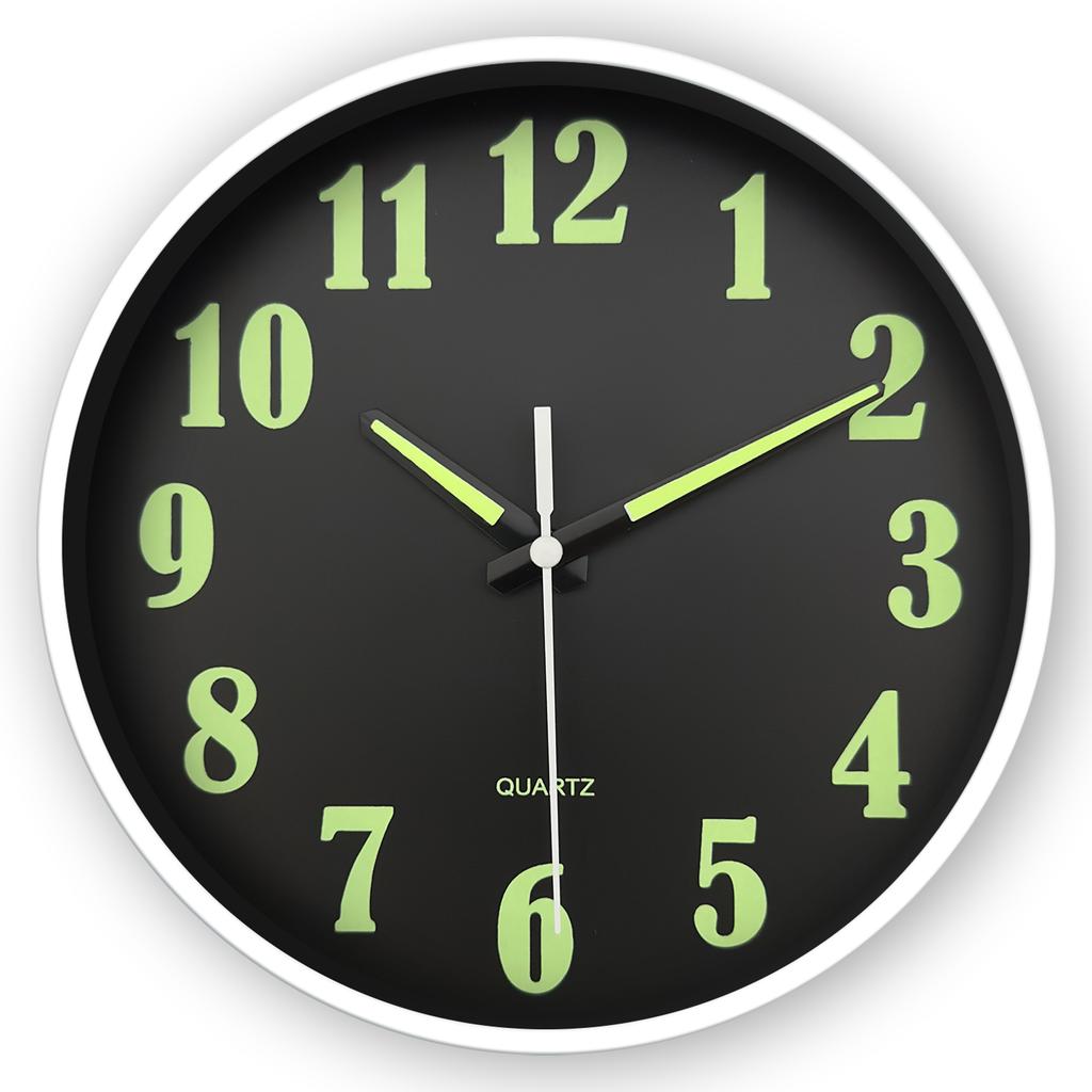 High-Quality 1Pc High-Quality 8 Inch High-Quality Minimalist Glow-In-The-Dark High-Quality Wall High-Quality Clock, High-Quality Luminous