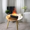 3D Flammen Kamin Aroma Diffusor 7 Farbige Lichter Luftbefeuchter für Zuhause