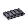 5X Schnellverschluss aus Kunststoff Taktischer Rucksack Tasche Gurtband Gürtelriemen Clip Outdoor