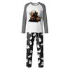 Halloween Print Family Matching Long Sleeved Parent-child Suit Home Clothes Suit Fall