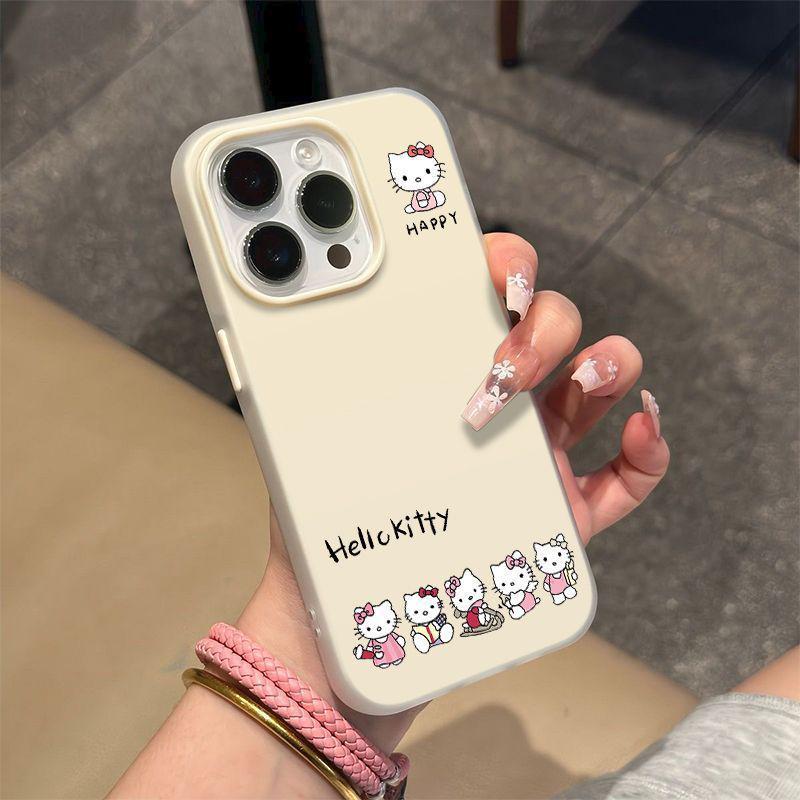 

Hello Kitty iPhone Case: Dual-Function, Jelly, Drop-Proof for iPhone 17 Pro Max/16 Plus iPhone 14 Pro