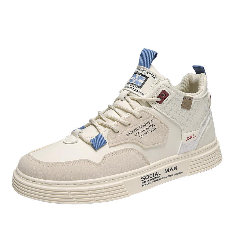 Autumn and winter men's shoes high-top board shoes casual men's sports and leisure shoes
