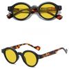 Retro Classic Round Frame Night Vision Myopia Glasses Women Men New VintageYellow Lens Near Sight Glasses for Anti High Beam