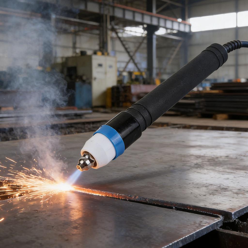 P-80 Plasma Cutting Torch Gun Easy To Install Straight Head Gun Multifunctional for CUT-50 CUT-100 LGK-60 LGK100 Cutting Machine