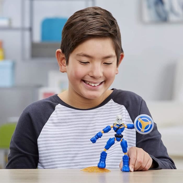 Figurine D'action MARVEL Avengers Taskmaster Bend and Flex 6 Pouces Avec Accessoire