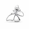 Pandora Butterfly shape design 925 silver necklace/pendant women's blue 793747C01