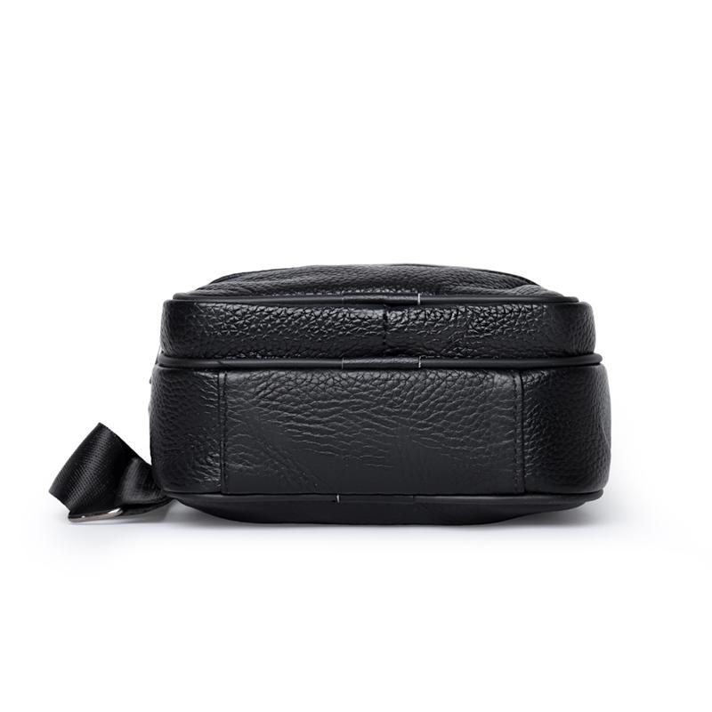 PU Chest Bag Multifunctional Men's Mobile Phone Shoulder Bag Outdoor Crossbody Bag