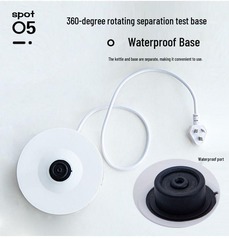 Ceramic Electric Kettle with Auto Power-Off, Large Capacity for Brewing Tea At Home