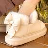 Outdoor Non Slip Thick Sole Snow Boot Bow Shoe Waterproof Boots