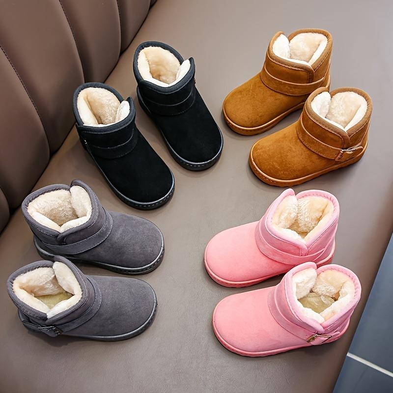 New Winter Boots for Boys and Girls Featuring Thickened Warmth Perfect for Snowy Conditions