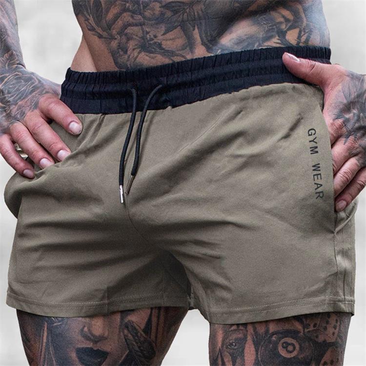 Quick-Dry Three-Point Pants Stretch Thin Marathon Running Shorts Track Training Sport Pants Fitness Squat Shorts Men