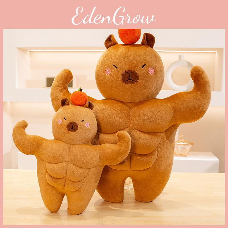 Muscular Capybara Adorable Plush Toy Creative And Whimsical Doll For Gfit Kid