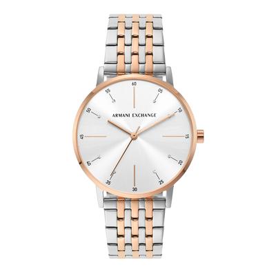 Armani Exchange Stainless Steel Watch Three-Hand Two-Tone