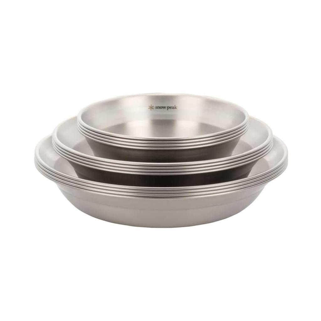 Conjunto de Talheres Snow Peak, Grande, Família, TW-021X-1-AZ (Inclui Adesivo)