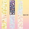 MINKYS New Arrival 4PCS 6PCS 8PCS Full Set Kawaii Photocards Decorative Stickers DIY Scrapbook Stickers Confetti Sticker