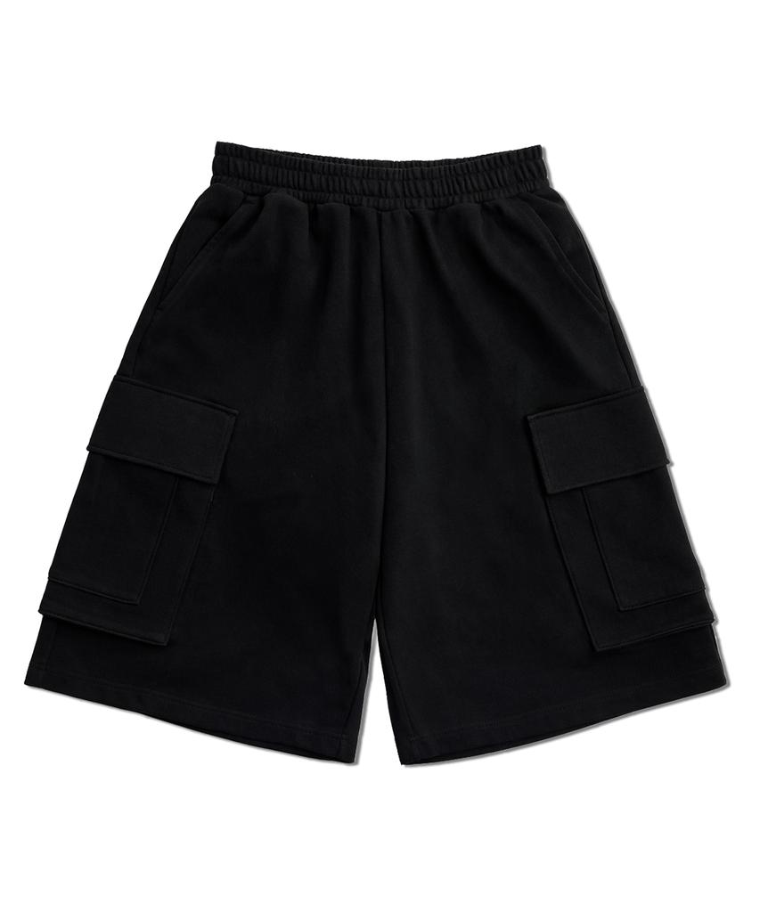 Pendulum Basic Cargo Bermuda Shorts Lq2Pu412_Black