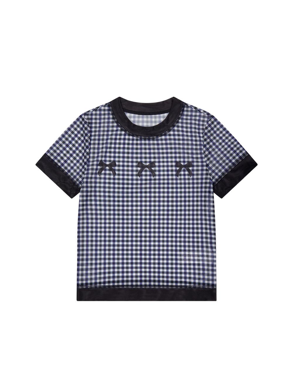 Tuomio Edge Contrast T-Shirts [Blue] 1
