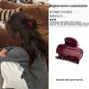 Koreanischer Eleganter Kürbisbogen Polka Dot Haarspange - Groß, Cremige Texturierte Hochsteckfrisur-Accessoire