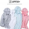 Unisex Summer UV Protection Ice Silk Windbreaker with Custom Logo