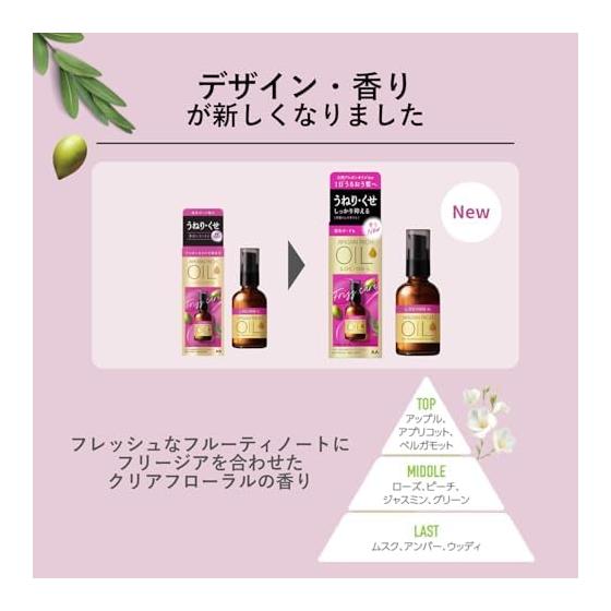 LUCIDO Oil Treatment #EX Hair Oil Wavy/Drink Care Argan Oil Do Not Rinse 60ml + Sample (Hair Mask 10g) [Amazon.co.jp Exclusive]