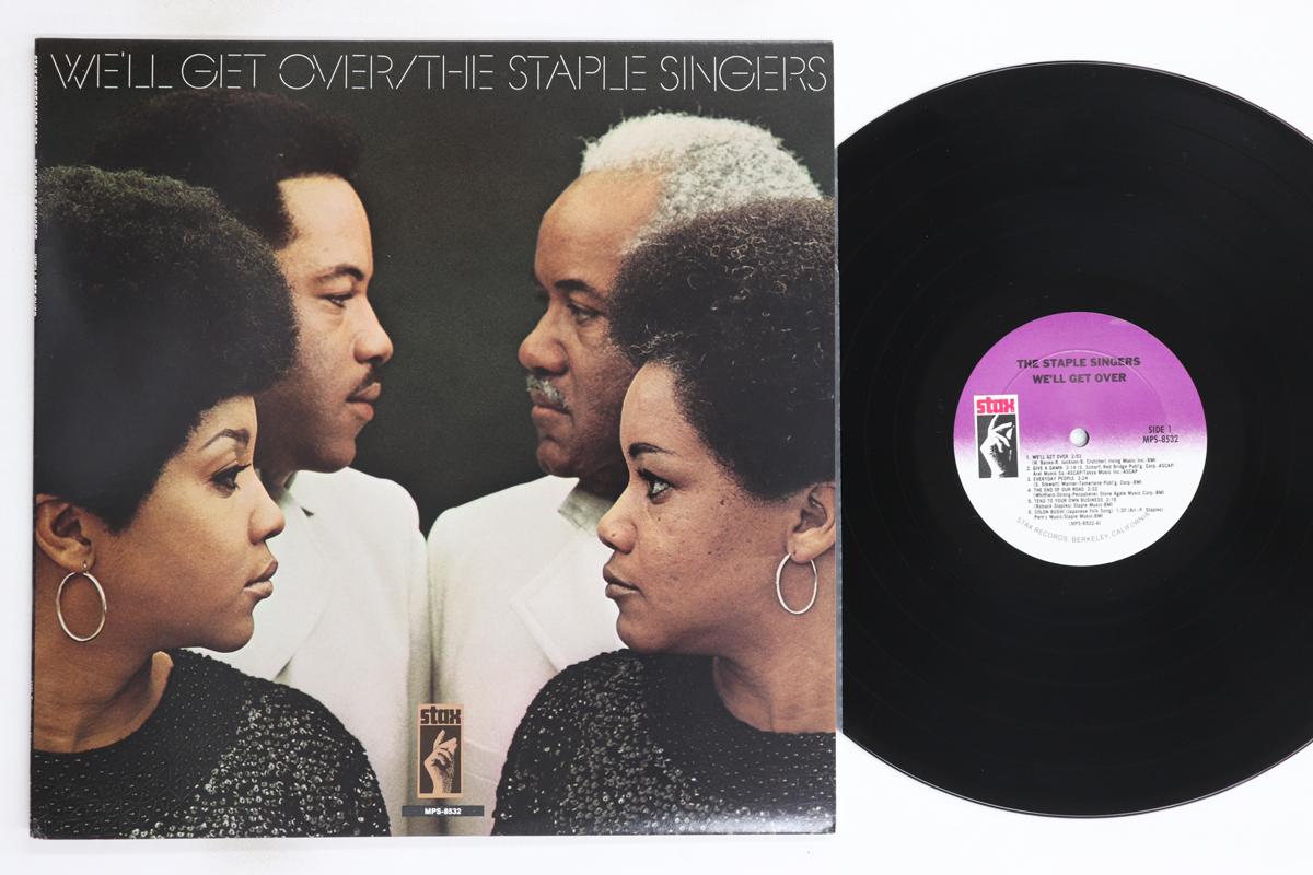 

LP Record STAPLE SINGERS - We ll Get Over MPS8532 STAX 1986 US Soul/Funk Used