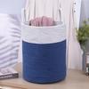 Miflame Nordic Cotton Rope Laundry Hamper & Storage Basket