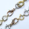 MAGLIANO GOLDEN BROKEN HEART CHAIN Heart Chain Necklace Gold / SilverUsed