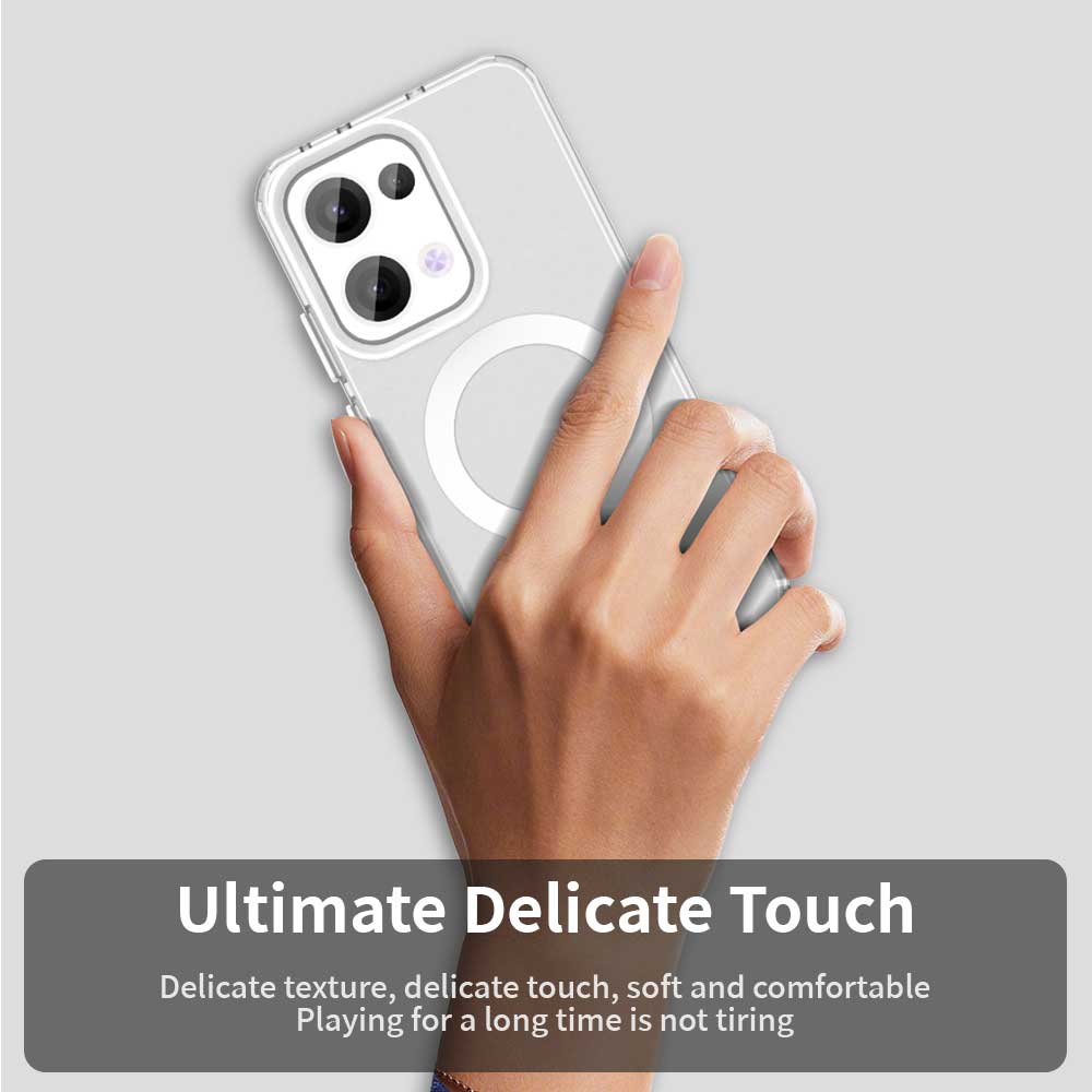 For OPPO Reno 13 13 Pro 13F Matte Texture Magnetic Anti-drop and Anti-oxidation Phone Case