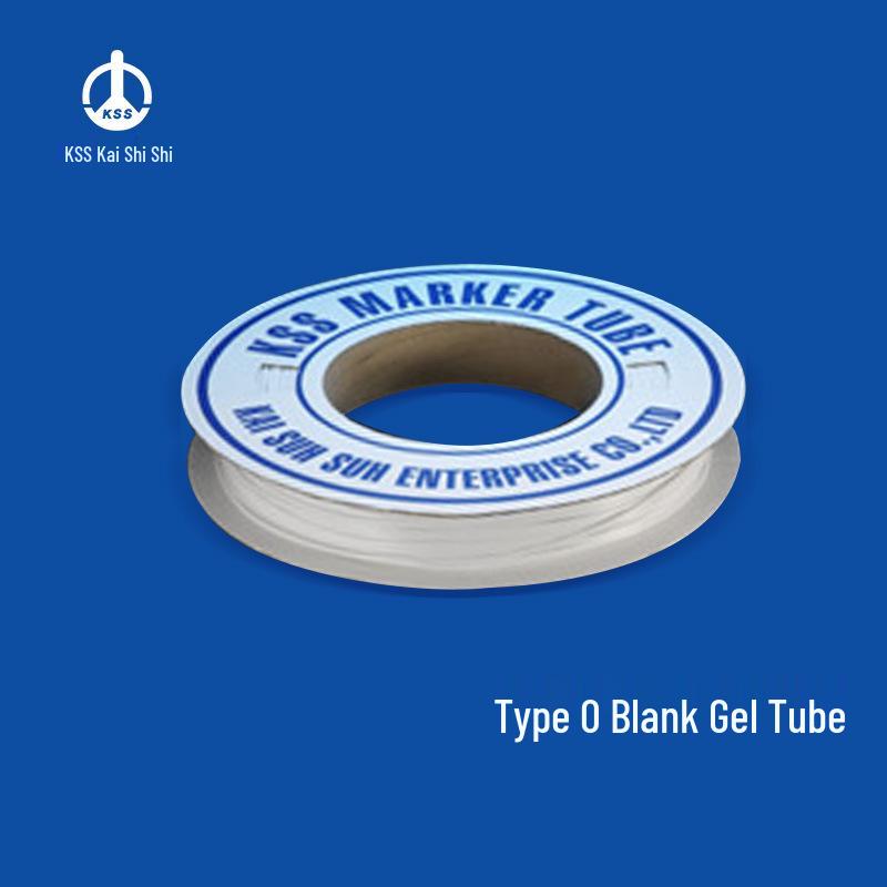 White KSS OMT Series Rubber & PVC O-Ring Tube Roll OMT-6.7 White O-ring Blank Tube 50m/Roll