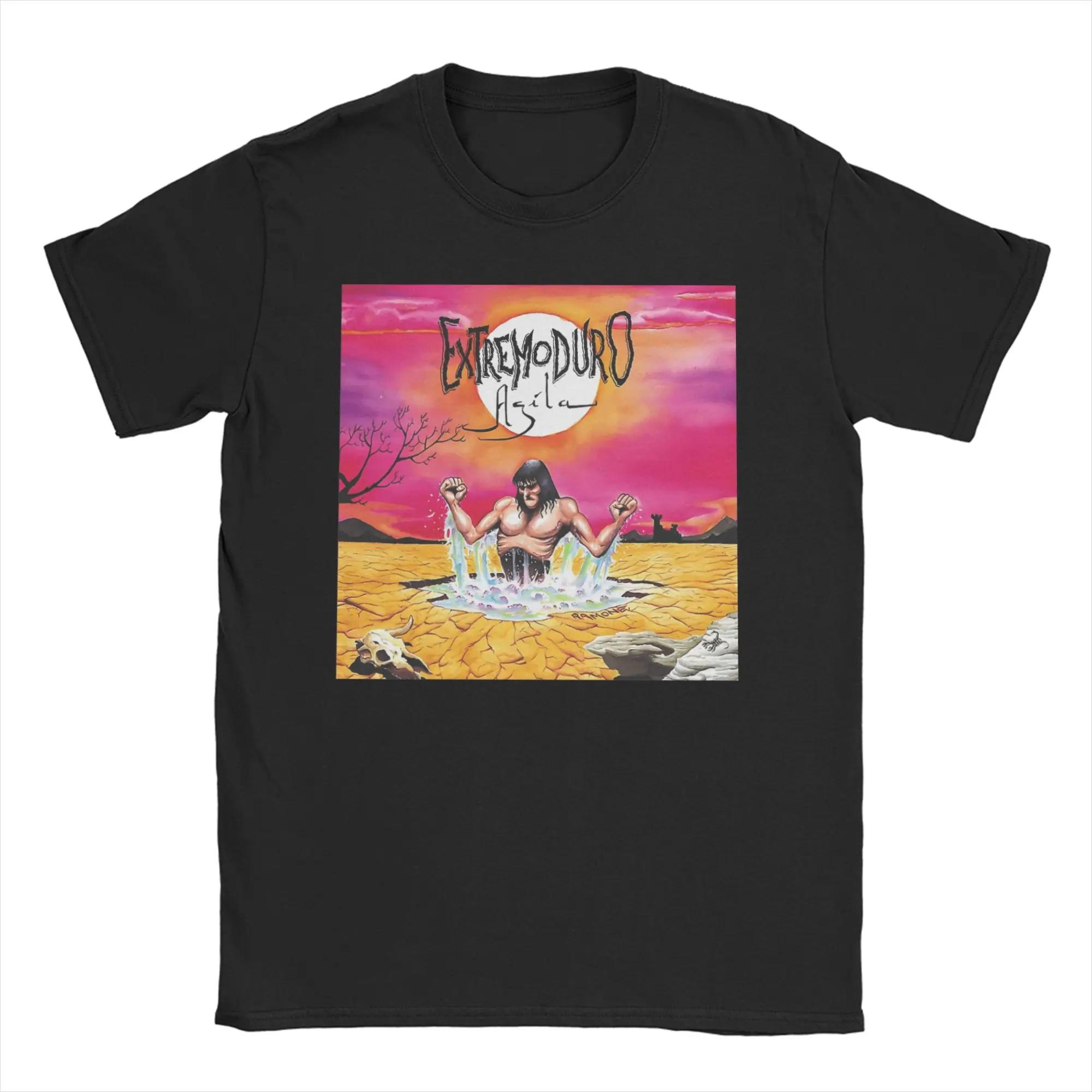 

Robe Compilation- Four Songs By Extremoduro and Robe T-Shirts Men Pure Cotton T Shirt Short Sleeve Tee Shirt Graphic Clothing 4XL