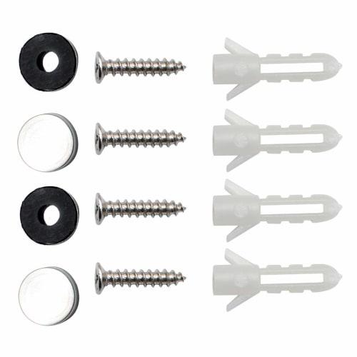 Dianoo Under Cabinet Wine Glass Rack, 30cm, 2 Rows, 304 Stainless Steel Wine Glass Holder, Stemware Rack for Bar/Kitchen Storage