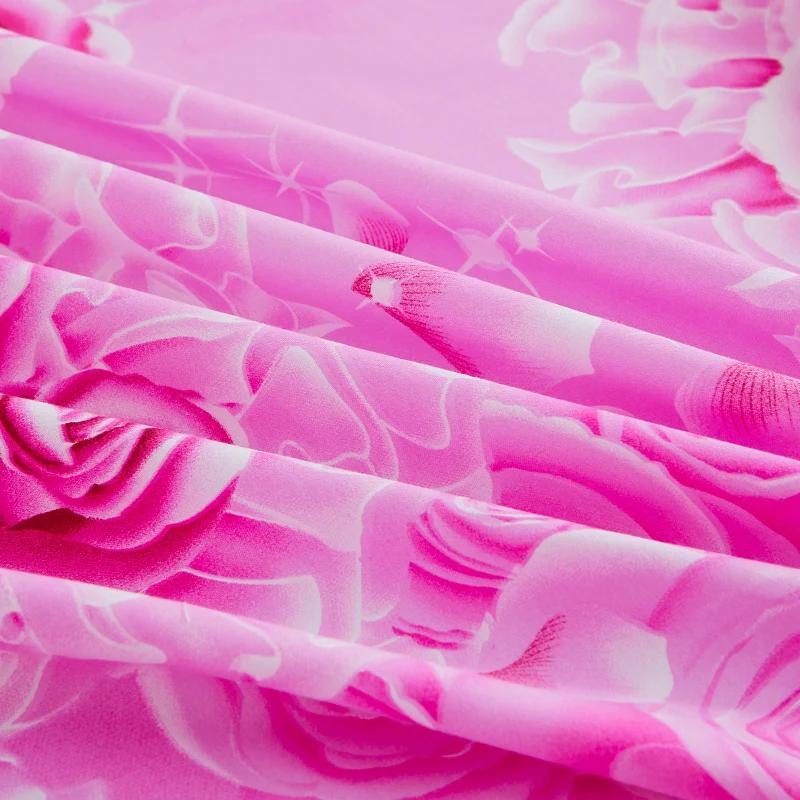 1PC Gedruckt Bettwäsche Set Weiche Bett Rock Bettdecke Volle Twin Königin König Größe Bettlaken Matratze Abdeckung Mit Spitze ohne Kissenbezüge