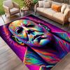 Michael Myers Print Rug, Washable Floor Carpet, For Entryway Dorm Laundry Room Office Study, Home Decor Birthday Christmas Gift