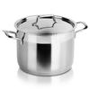 Steel Pot with Lid ANETT 20 Cm, 4.6 L