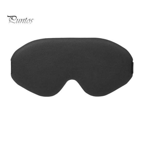 

3D контурный чехол для сна для женщин и мужчин, улучшенное пространство для глаз для спящих на боку, светонепроницаемая дышащая повязка для глаз с регулируемыми ремнями чёрный