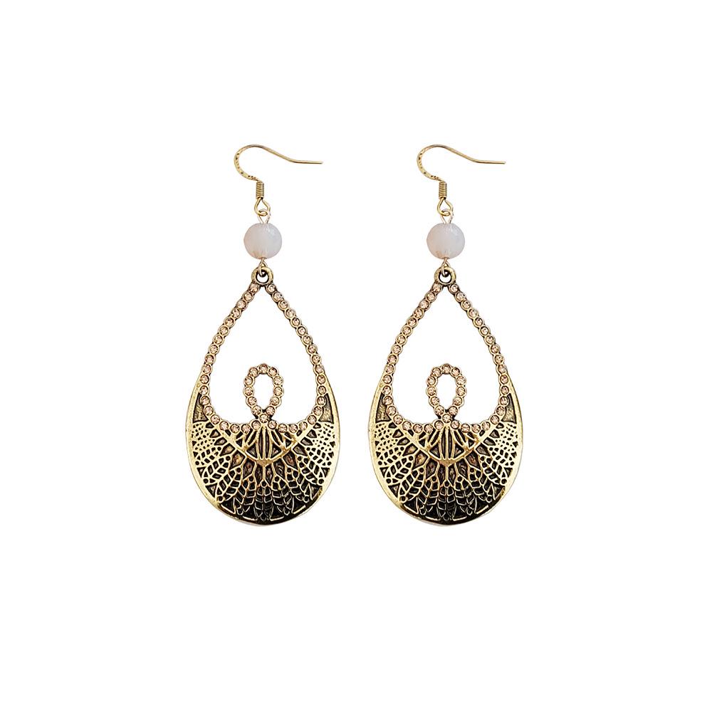 

Минималистичные серьги-подвески в виде листьев из цинкового сплава в винтажном стиле в клетку и в форме сердца и капли для женщин