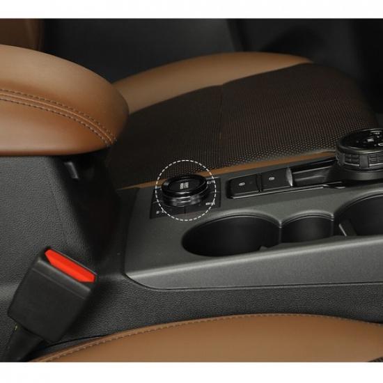 Schwarzer Schalthebelknauf Zierring für Bronco Sport 21+ Zubehör