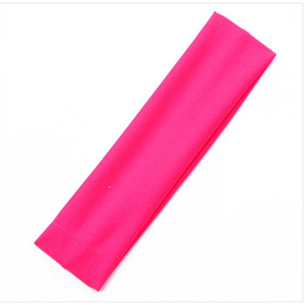 Tennis Cycling Sports Turban Headscarf Fitness Bandage Sweatband Yoga Headband Hair Bands Elastic