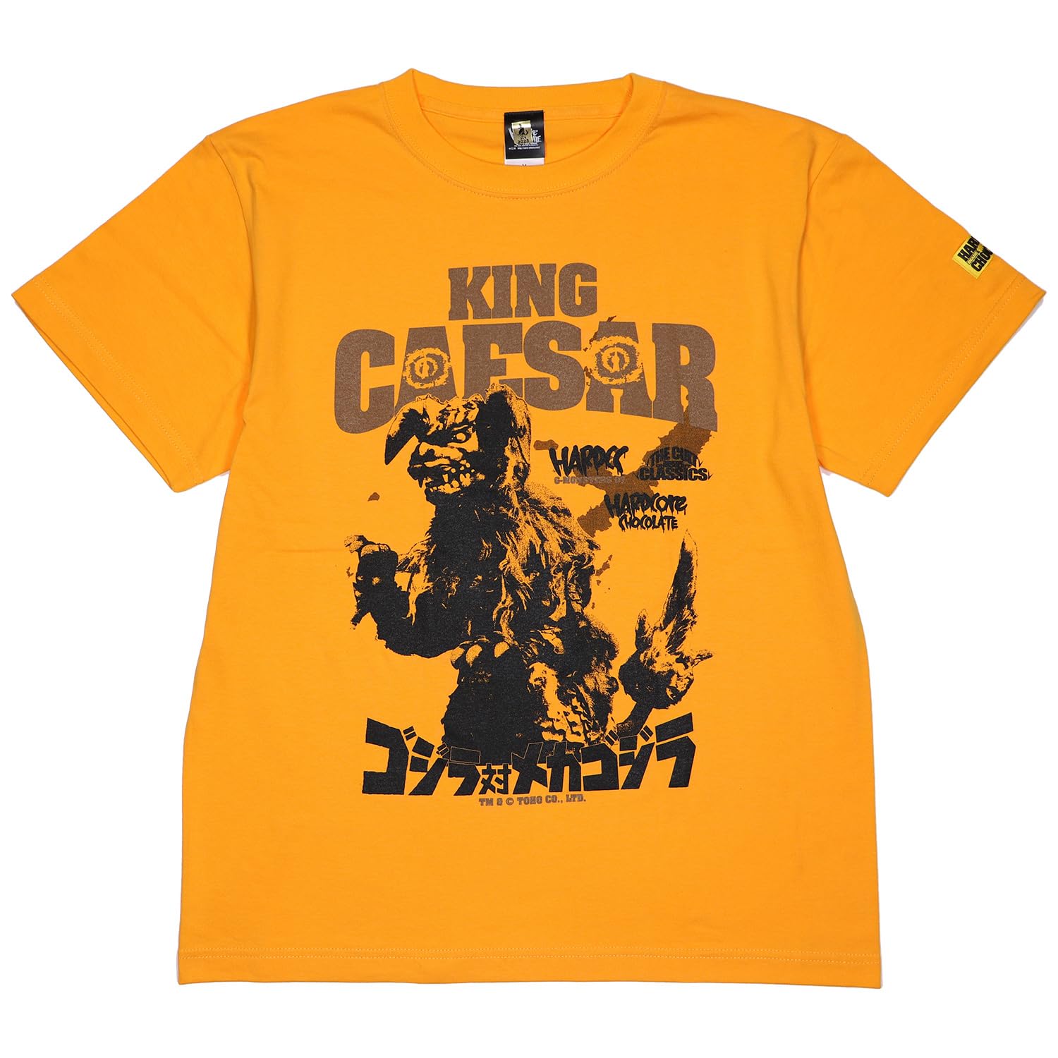 

King Shisa Короткий рукав Godzilla Mechagodzilla XL Gold [Hardcore Chocolate] (Золото Рюкю) (SSTEE) (Т-2117УР-Е) Футболка против золотой