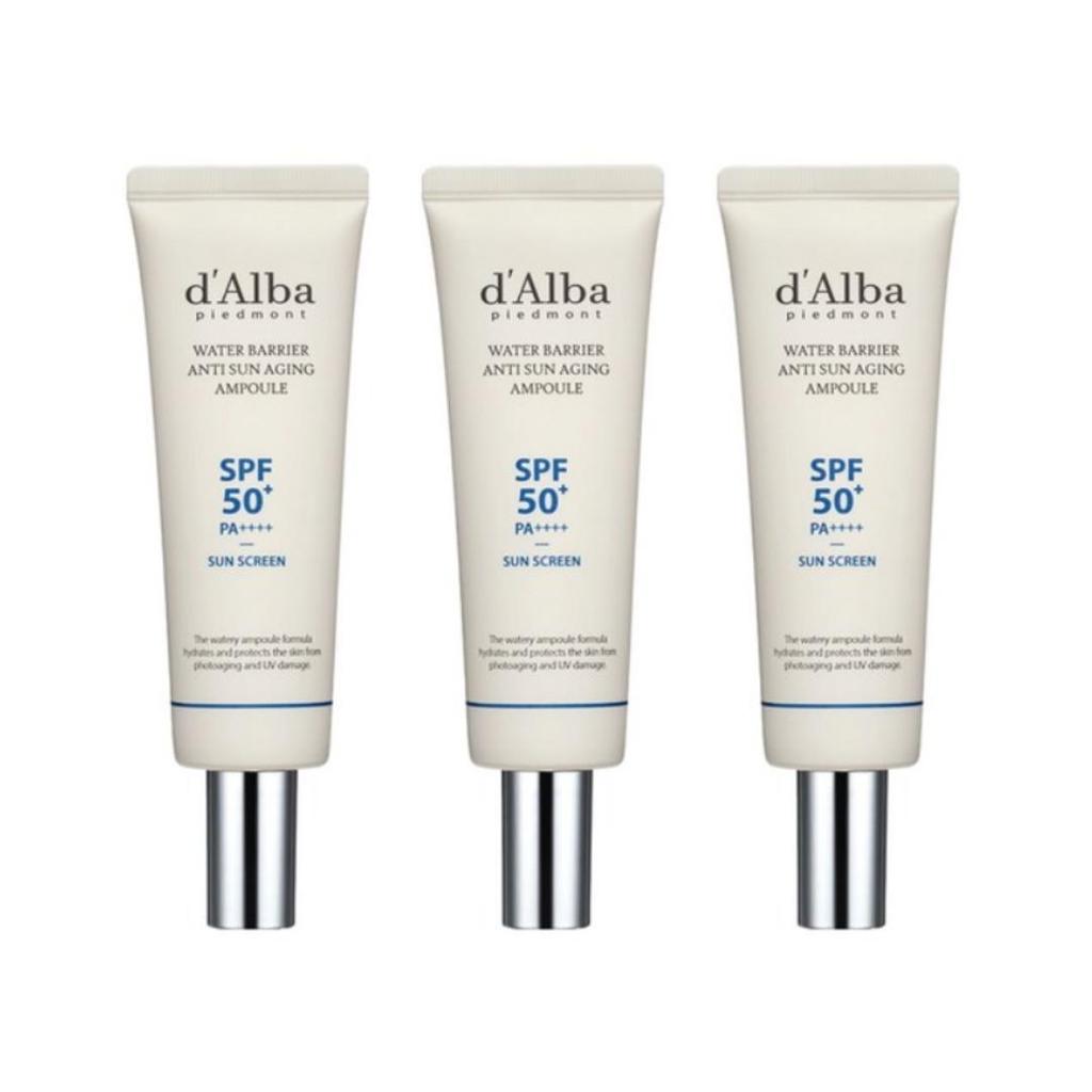 d’Alba Water Barrier Anti Sun Aging Ampoule SPF50+ / PA++++ 50ml (3 Options)