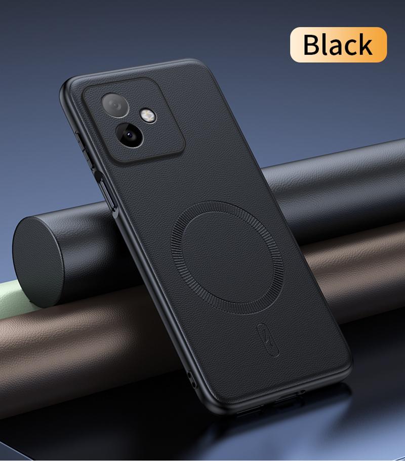 For Honor X60 GT Case Magnetic Leather Shield Cover For Honor X60 GT High Quality Anti-Fingerprint Non-Slip PC+TPU