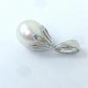 Used TASAKI Pearl Approx. 1cm Necklace Pendant Top K14 White Gold Akoya Pearl 3.2g