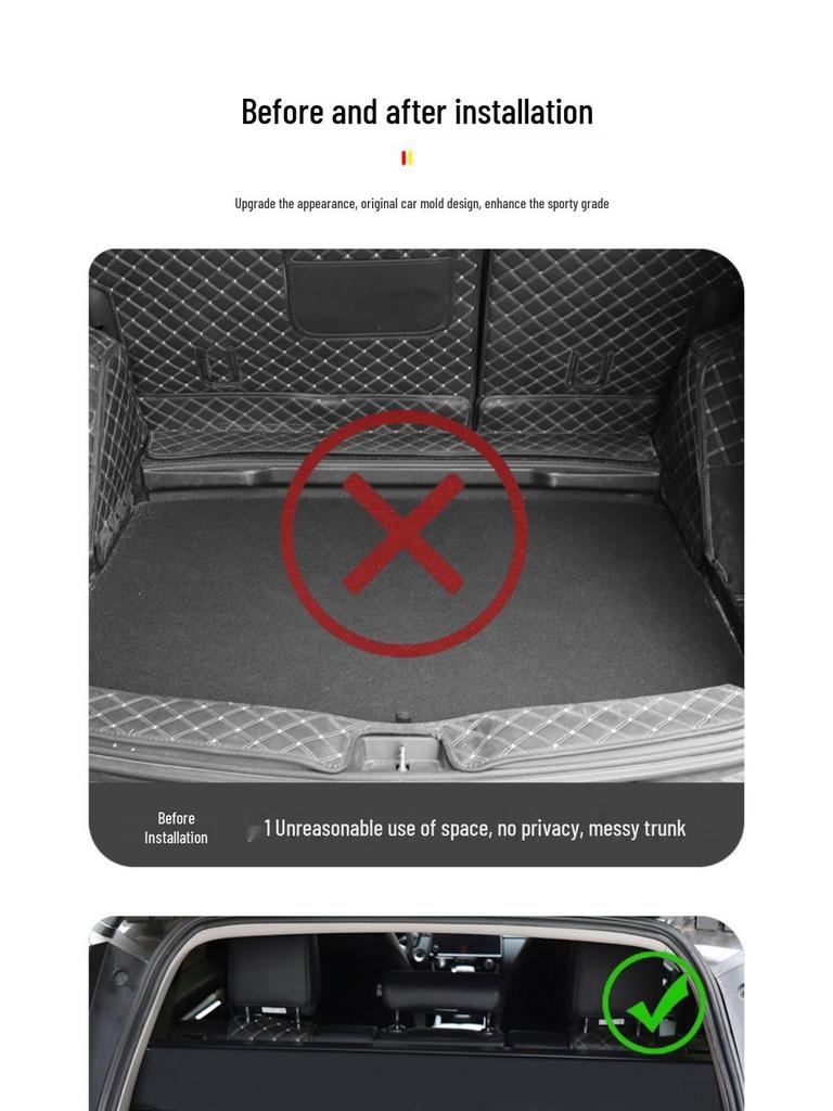 Honda CRV Kofferraum-Sonnenschutz und Trennwand von Haoying