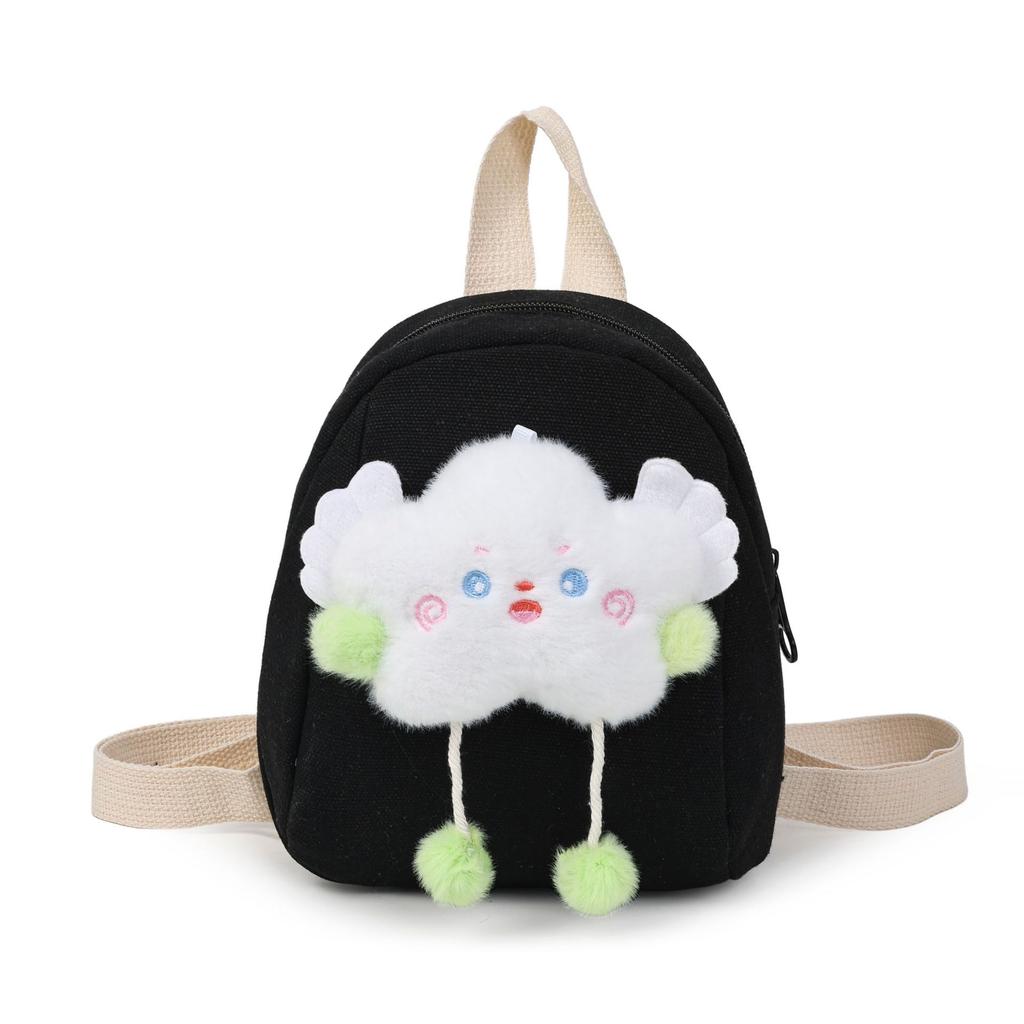 Kompakter Rucksack im Schülerstil für Mädchen, Kinder, kleine Tasche