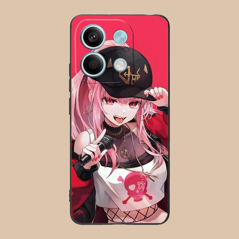 

Holo Mori Calliope Matte TPU Mobile Phone Case for Xiaomi 15 14 13 12 Mi 11 T Ultra Lite Pro S X 5G Colorful Printing Cover Xiaomi 11T Pro