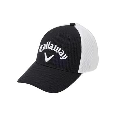 Συνεχιζόμενο Κανονικό Καπέλο Διχτυωτό BASIC MESH CAP Γκολφ FR [Callaway] Ανδρικό JM/Καπέλο 24SS_1010_Μαύρο
